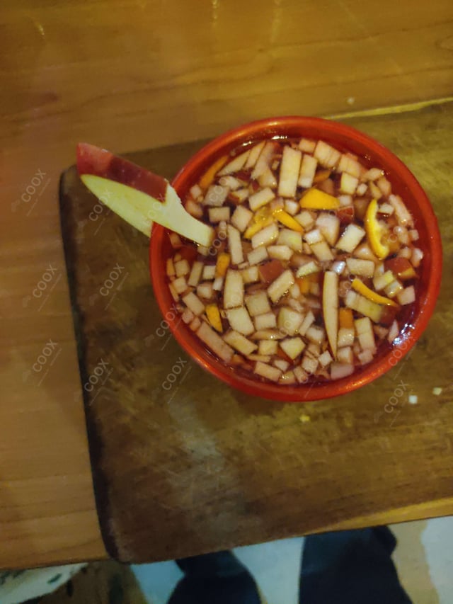 Tasty Red Wine Sangria  cooked by COOX chefs cooks during occasions parties events at home