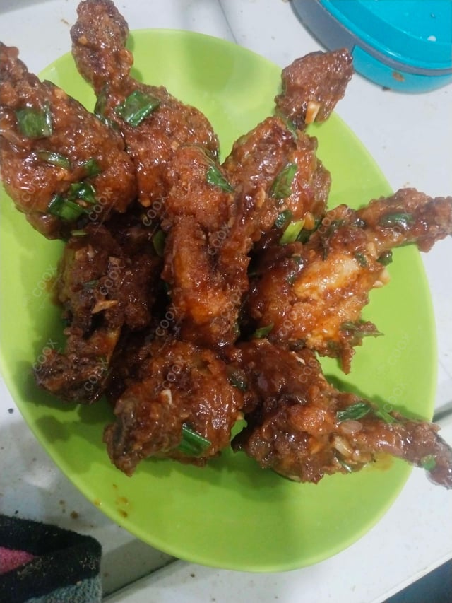 Delicious Chicken Lollipop prepared by COOX