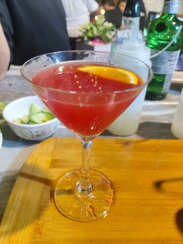 Delicious Cosmopolitan prepared by COOX