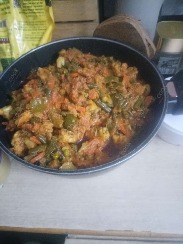 Delicious Mix Veg prepared by COOX