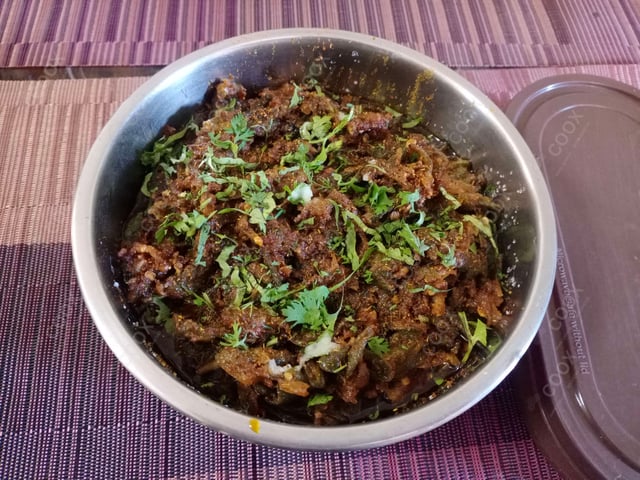 Delicious Bhindi do Pyaza prepared by COOX