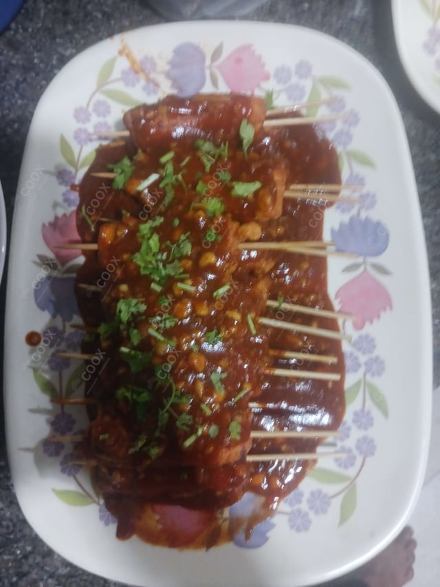 Delicious Thai Paneer Satay prepared by COOX