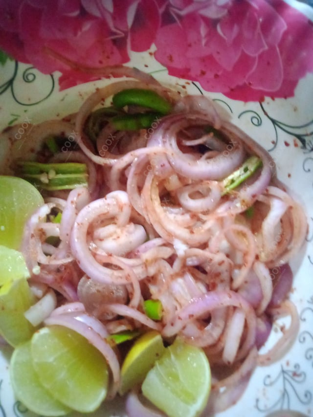 Delicious Salad, Papad prepared by COOX