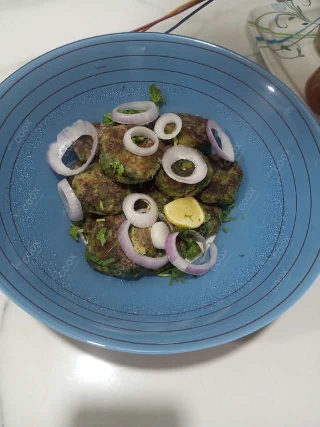 Delicious Hariyali Kebab prepared by COOX