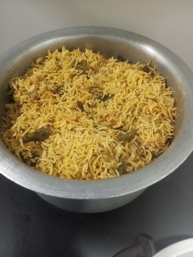 Delicious Veg Biryani prepared by COOX