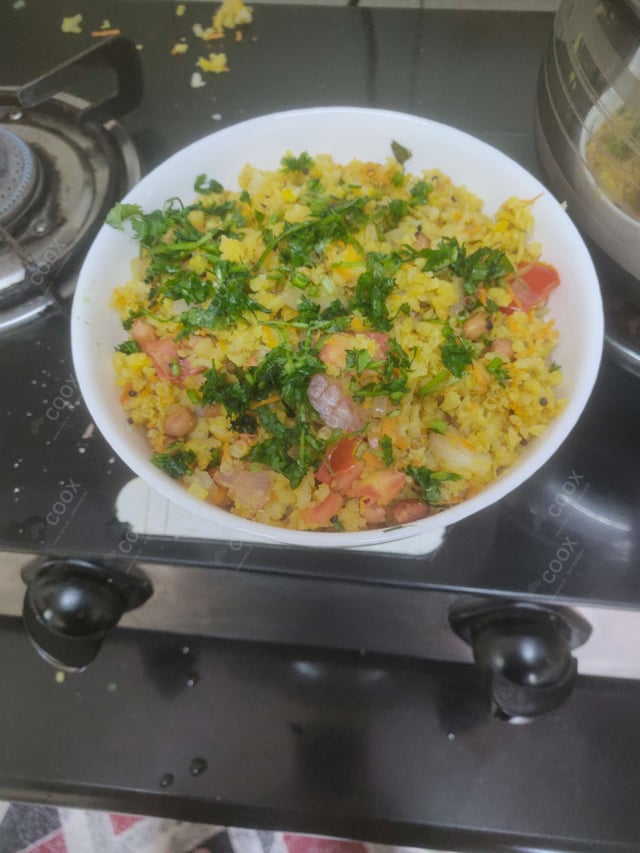 Delicious Poha prepared by COOX