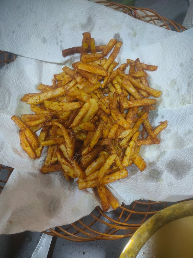 Delicious French Fries prepared by COOX
