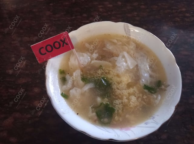 Tasty Chicken Sweet Corn Soup cooked by COOX chefs cooks during occasions parties events at home