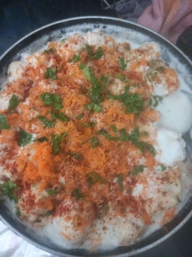 Delicious Dahi Bhalla prepared by COOX