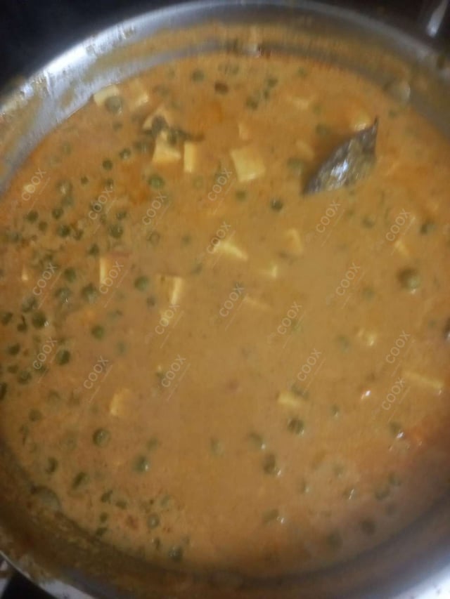 Delicious Matar Paneer prepared by COOX