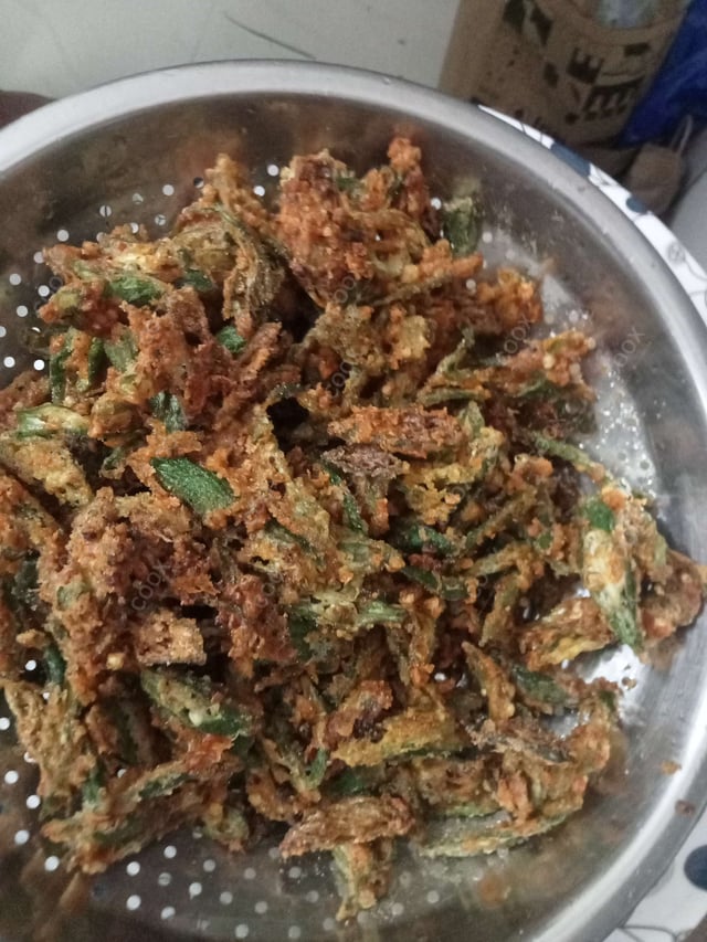 Delicious Kurkuri Bhindi prepared by COOX