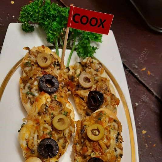 Tasty Tomato Mushroom Bruschetta cooked by COOX chefs cooks during occasions parties events at home