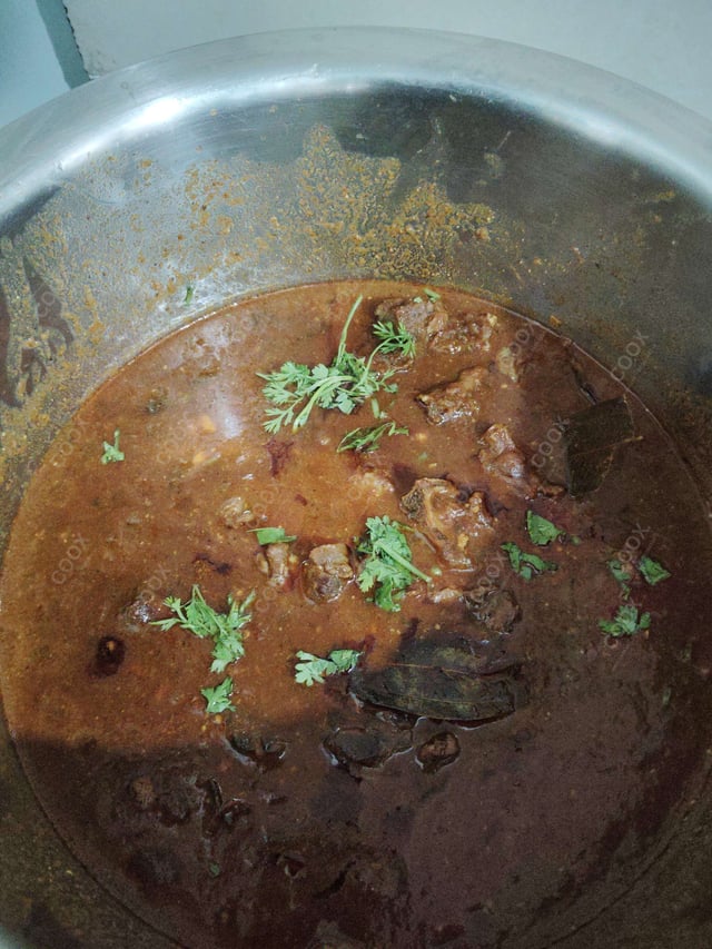 Delicious Mutton Rogan Josh prepared by COOX