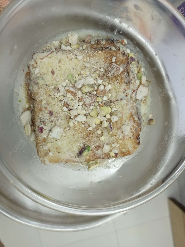 Delicious Shahi Tukda prepared by COOX