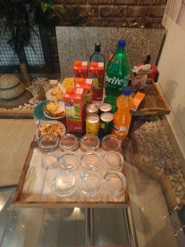 Tasty Regular Soft Drinks, Hard Drinks, Beers, Juices, Water etc. cooked by COOX chefs cooks during occasions parties events at home