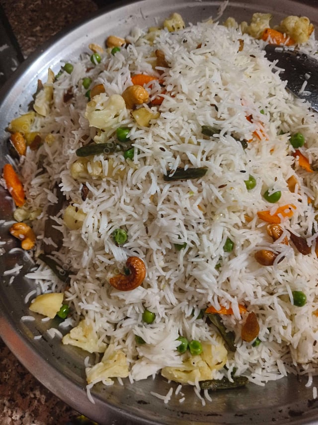 Delicious Veg Pulao prepared by COOX
