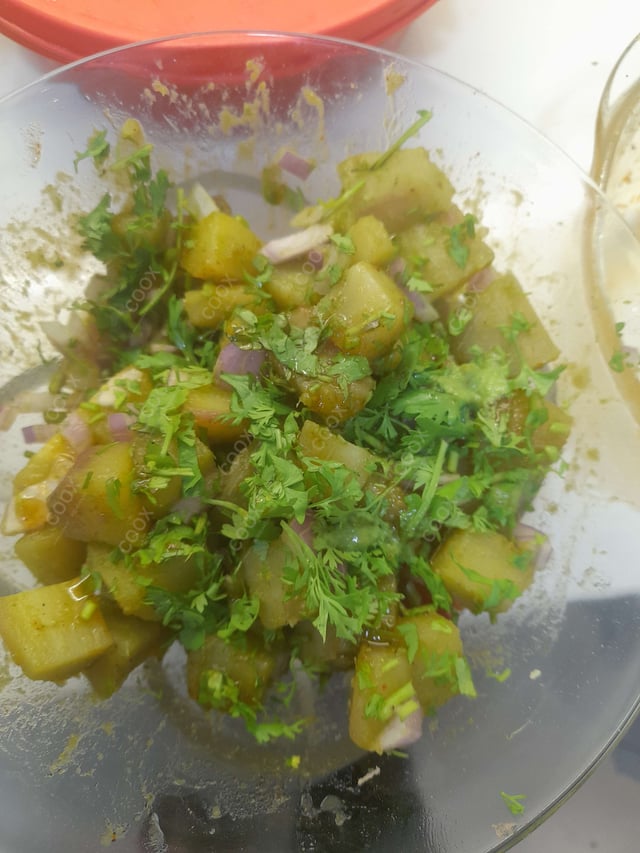 Tasty Shakarkandi Chaat cooked by COOX chefs cooks during occasions parties events at home