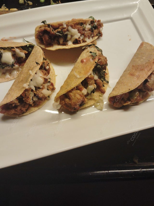 Tasty Grilled Chicken Taco cooked by COOX chefs cooks during occasions parties events at home