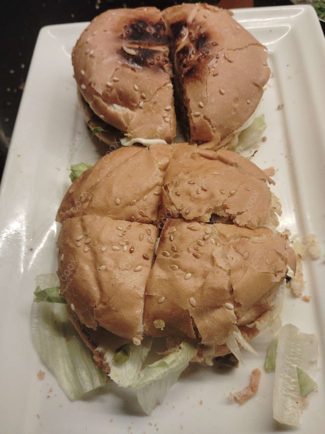 Delicious Mini Veg Burgers prepared by COOX