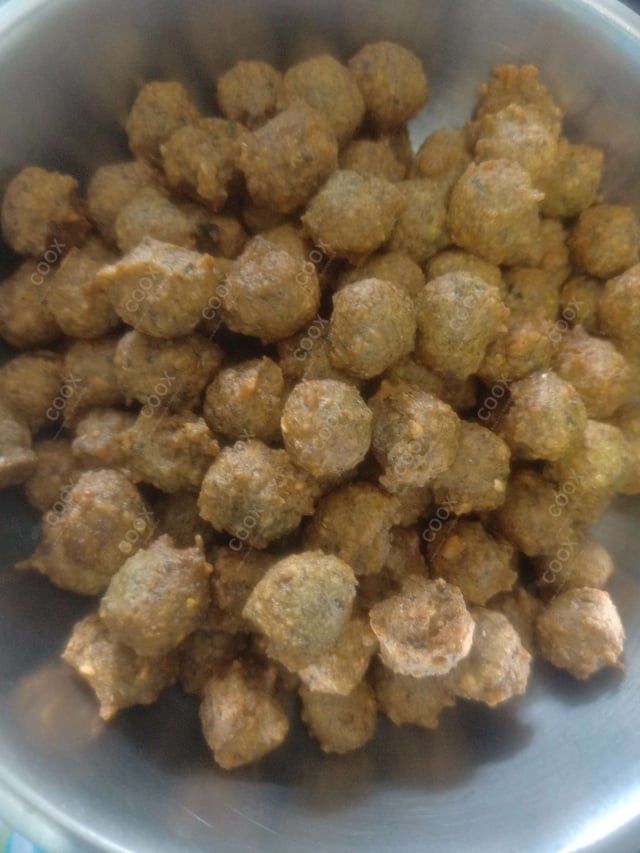 Delicious Moong Dal Mangode prepared by COOX