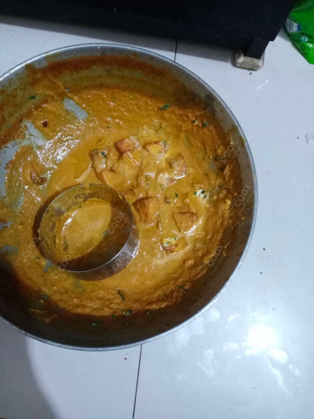 Delicious Paneer Lababdar prepared by COOX