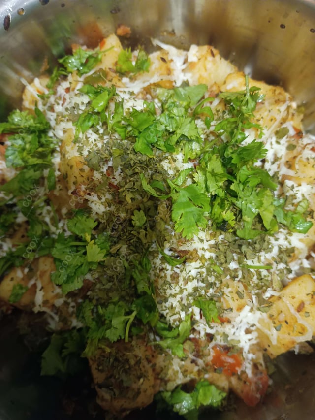 Delicious Jeera Aloo prepared by COOX