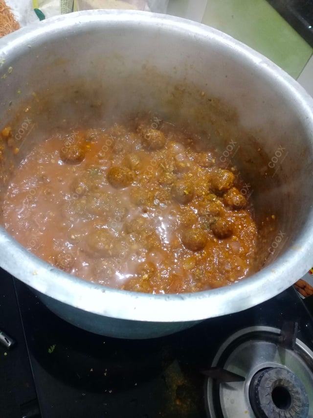 Delicious Veg Manchurian (Dry) prepared by COOX