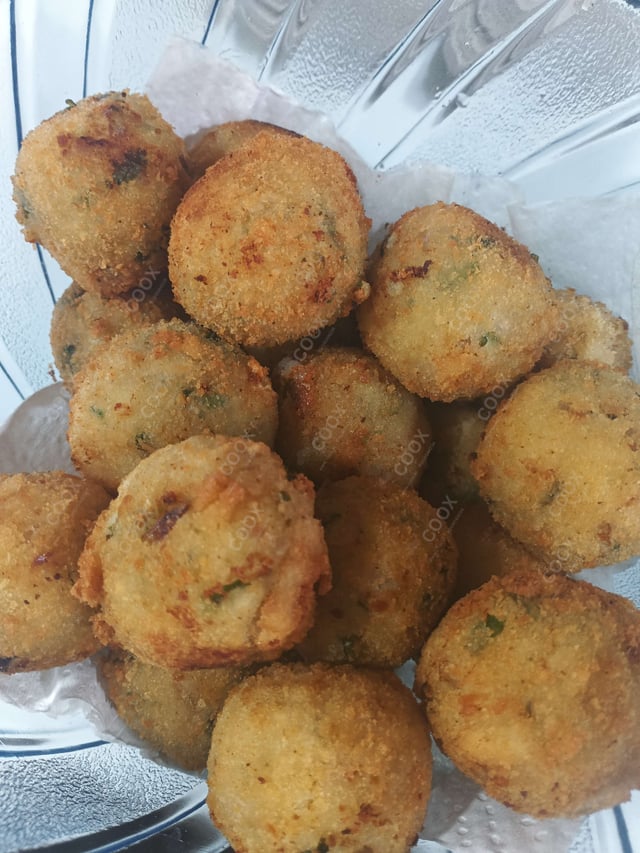 Delicious Fried Cheese Balls prepared by COOX