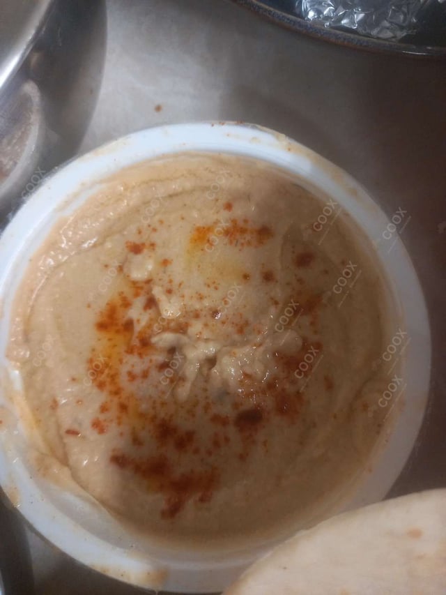 Delicious Hummus Dip prepared by COOX