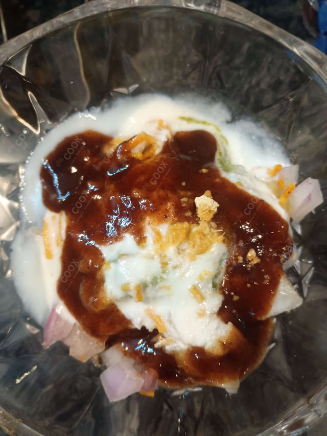 Delicious Papdi Chaat prepared by COOX