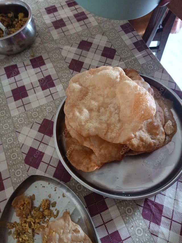 Tasty Poori Bhaji cooked by COOX chefs cooks during occasions parties events at home
