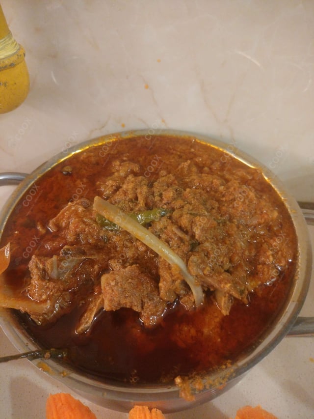 Tasty Rara Mutton cooked by COOX chefs cooks during occasions parties events at home