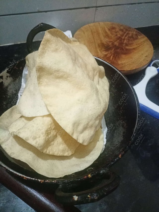 Delicious Salad, Papad prepared by COOX