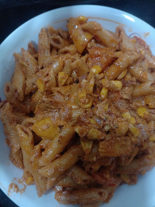 Delicious Pasta in Pink Sauce prepared by COOX