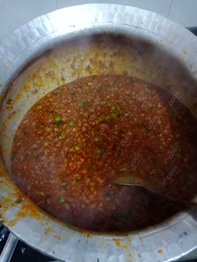 Tasty Mutton Keema cooked by COOX chefs cooks during occasions parties events at home