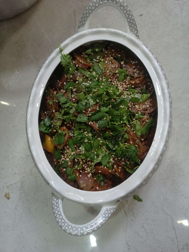 Delicious Chilli Lotus Stem prepared by COOX