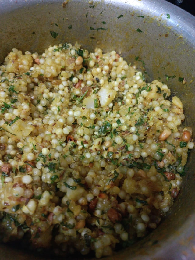 Tasty Sabudana Khichdi cooked by COOX chefs cooks during occasions parties events at home