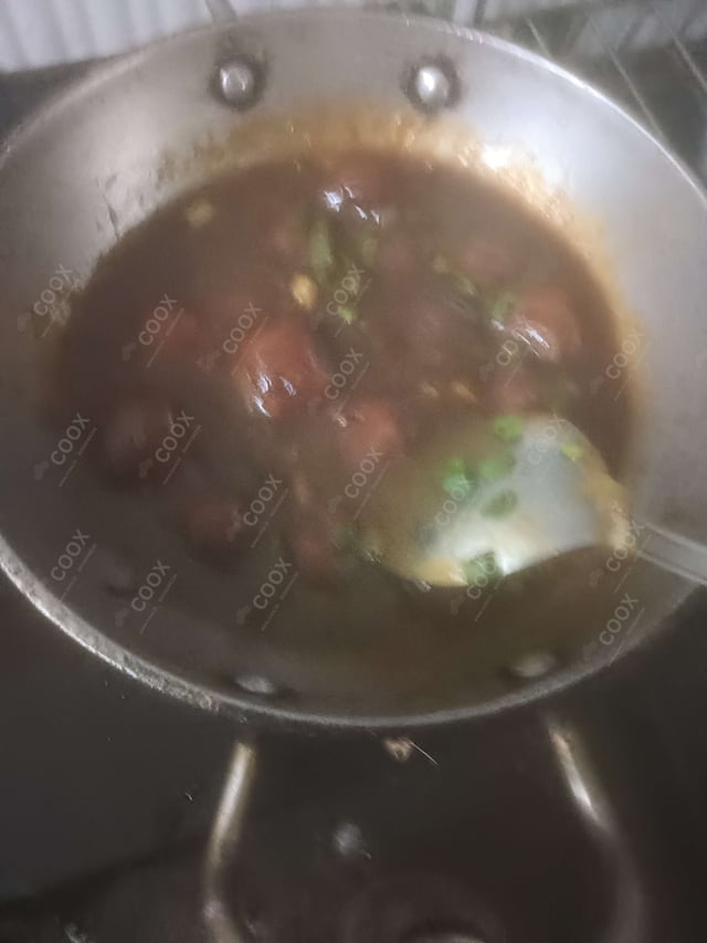 Delicious Veg Manchurian (Dry) prepared by COOX