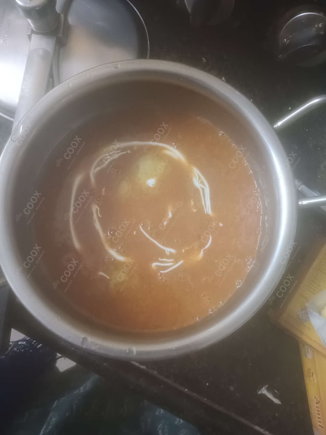 Delicious Tomato Basil Soup prepared by COOX