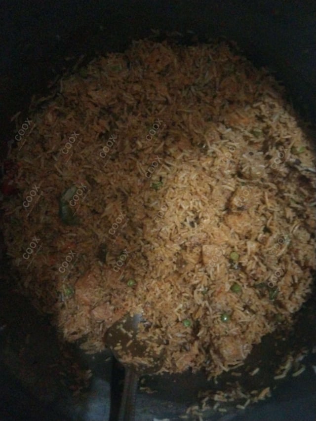 Delicious Veg Biryani prepared by COOX