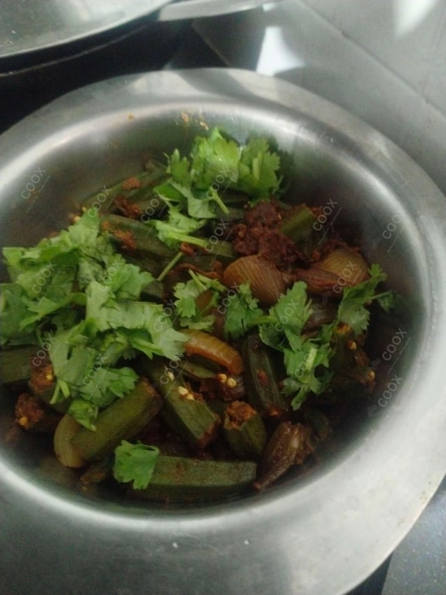 Delicious Bhindi do Pyaza prepared by COOX