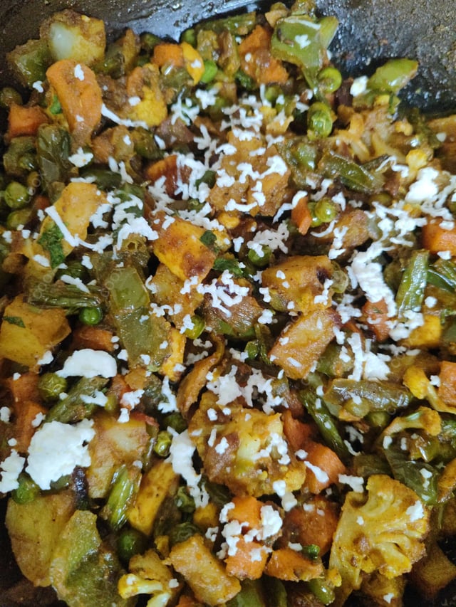 Delicious Mix Veg prepared by COOX