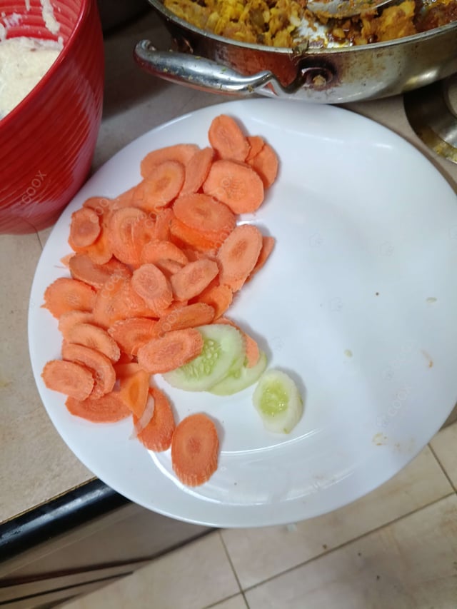 Delicious Salad, Papad prepared by COOX