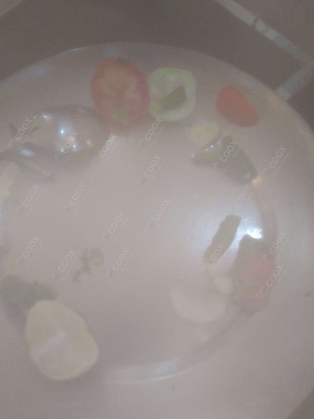 Delicious Salad, Papad prepared by COOX