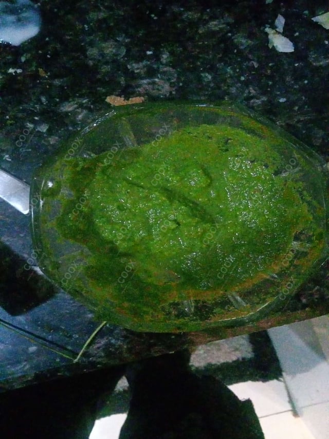 Delicious Green Chutney prepared by COOX