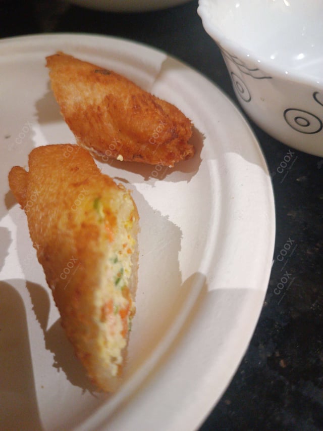 Tasty Dal Samosas cooked by COOX chefs cooks during occasions parties events at home