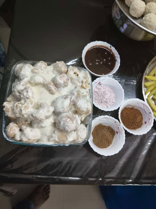 Delicious Dahi Vada prepared by COOX