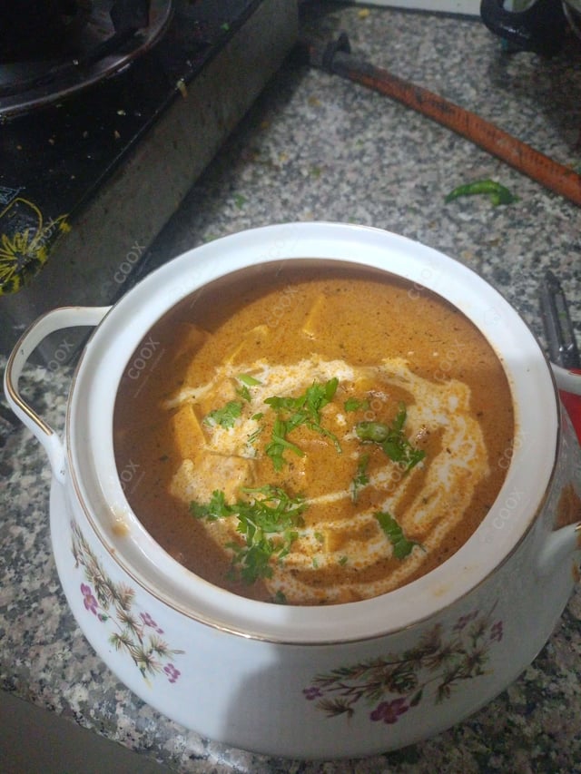 Delicious Paneer Lababdar prepared by COOX
