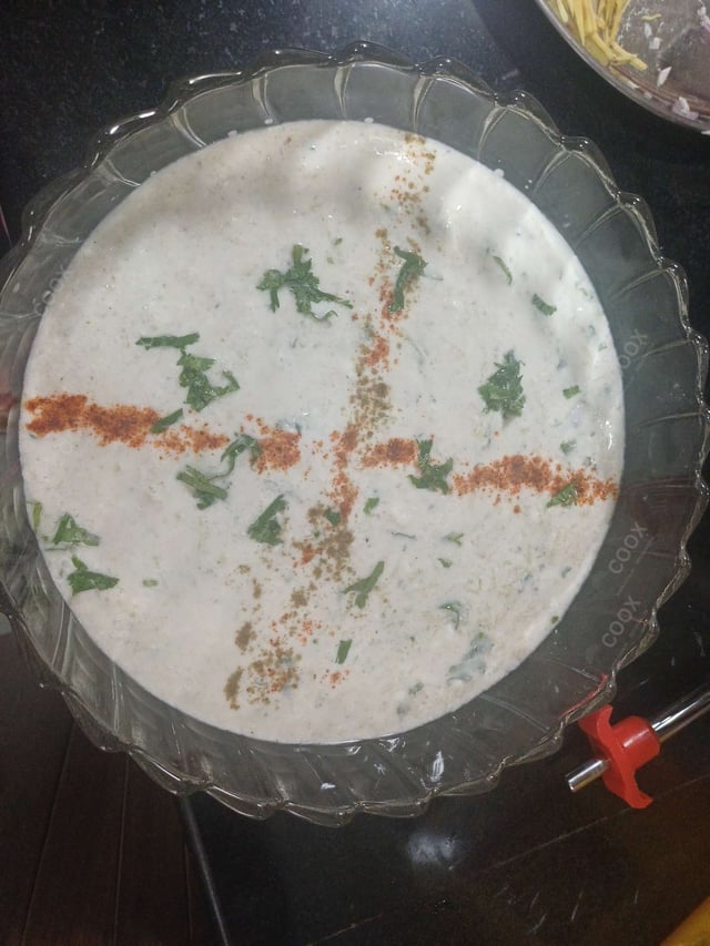 Delicious Cucumber Raita prepared by COOX