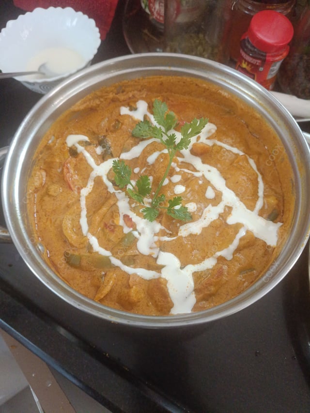 Delicious Veg Jalfrezi prepared by COOX